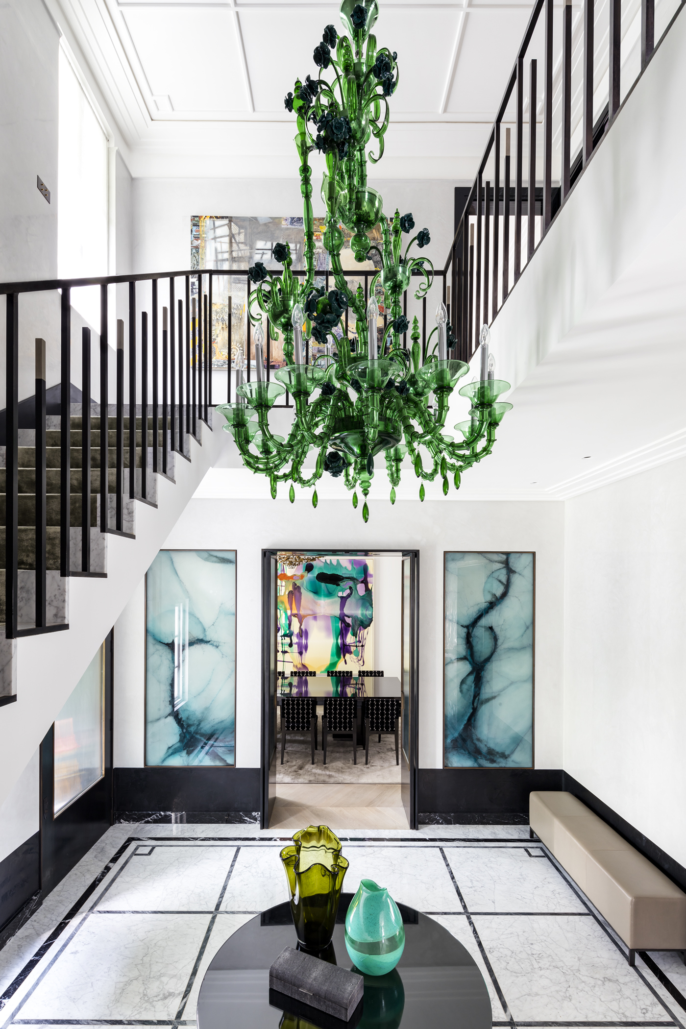 Carden Cunietti in St Johns Wood Villa project entrance hall