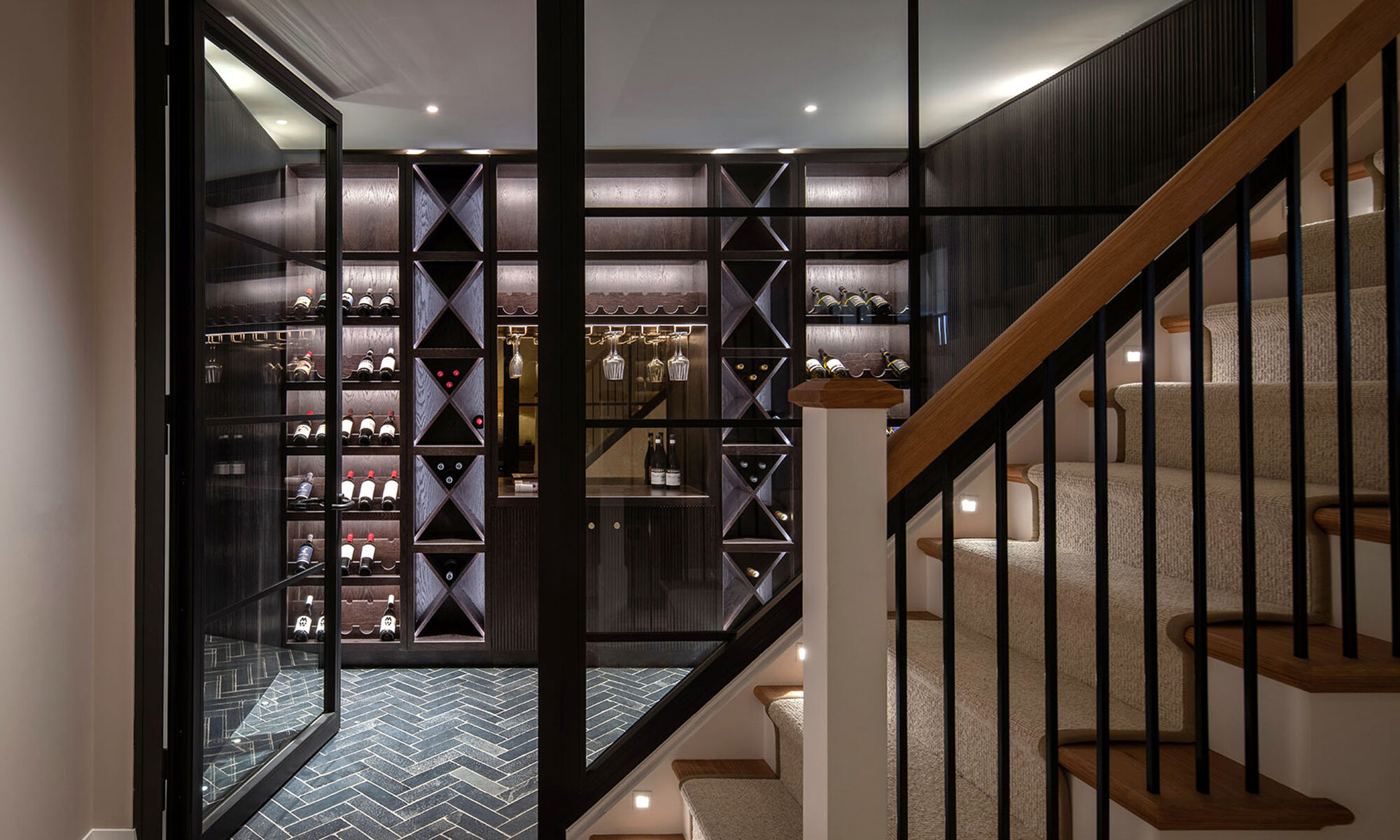 Bayswater Interiors Manor House wine room